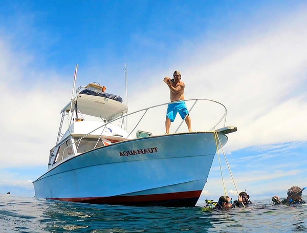 Certified divers love Destin’s clear waters.